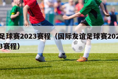 足球赛2023赛程（国际友谊足球赛2023赛程）